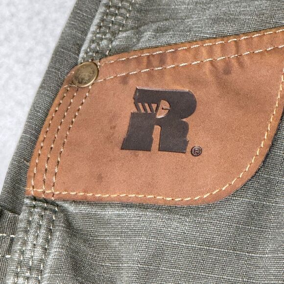 Wrangler Riggs Mens Pants 38X30 Green Utility Cargo Carpenter Workwear Tactical - Picture 5 of 11